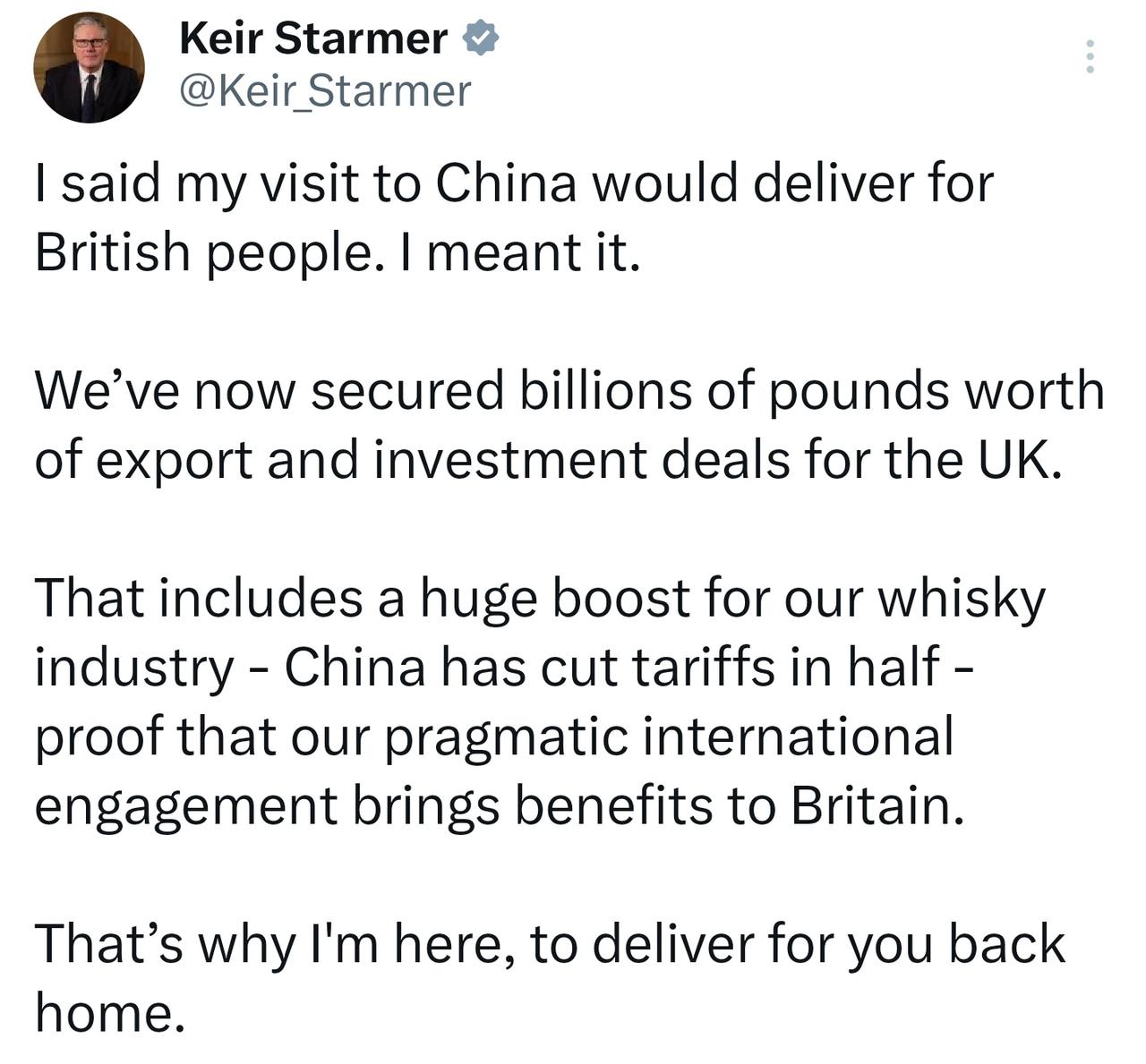 斯塔默作为英国工党首相，
还是比较务实的，
比起前几任意识挂帅的可强太多了