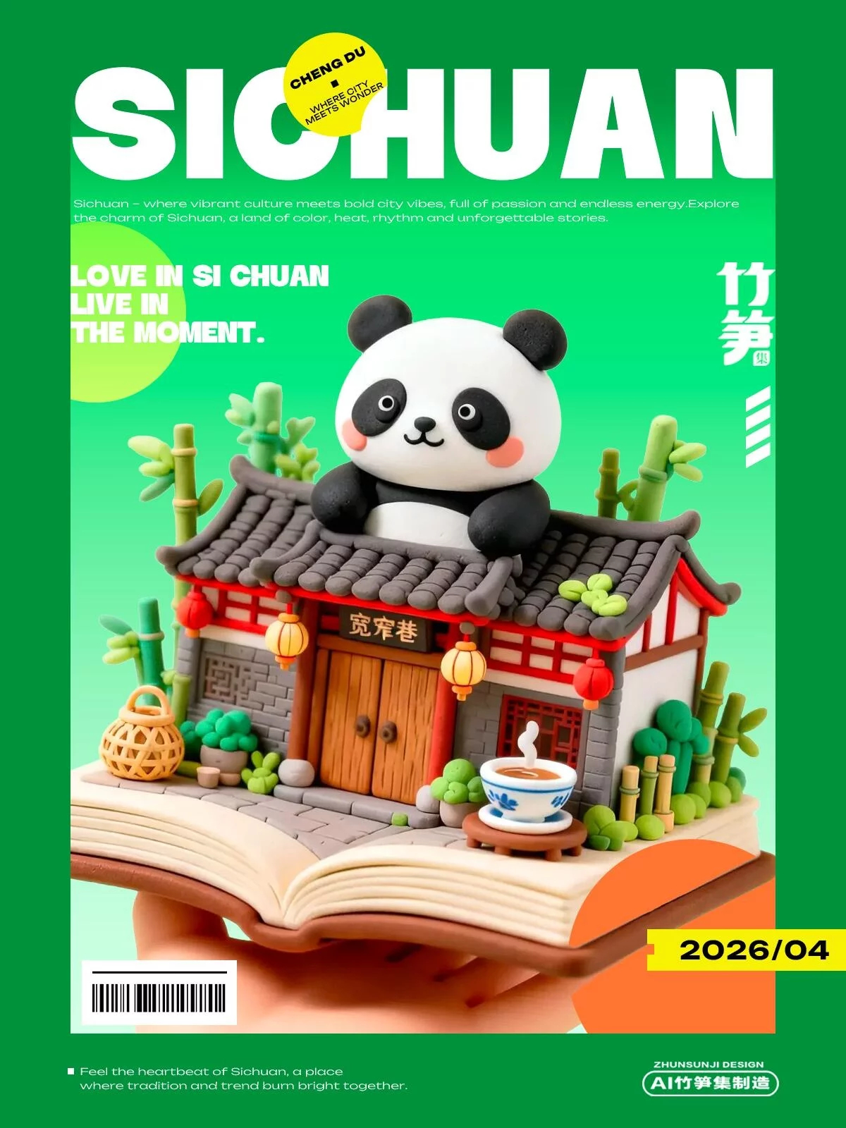 手把手教学！5分钟用AI做春日城市黏土海报（附提示词）How I AI