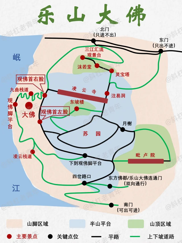 乐山大佛万字图解全攻略