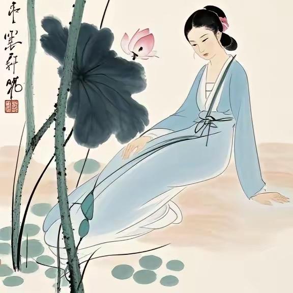 篱边菊艳迎秋至，
雪地梅开盼春来。
横批：《秋至与春来》