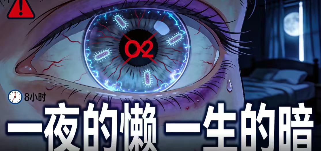 **头条 | 戴隐形眼镜睡了一夜，41岁男子永久失明：你的“偷懒”，眼睛真的扛不