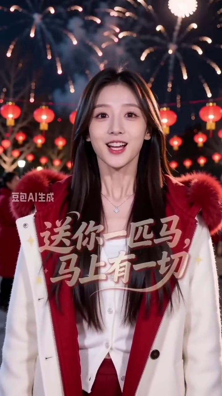 送你一匹马，马上有一线。