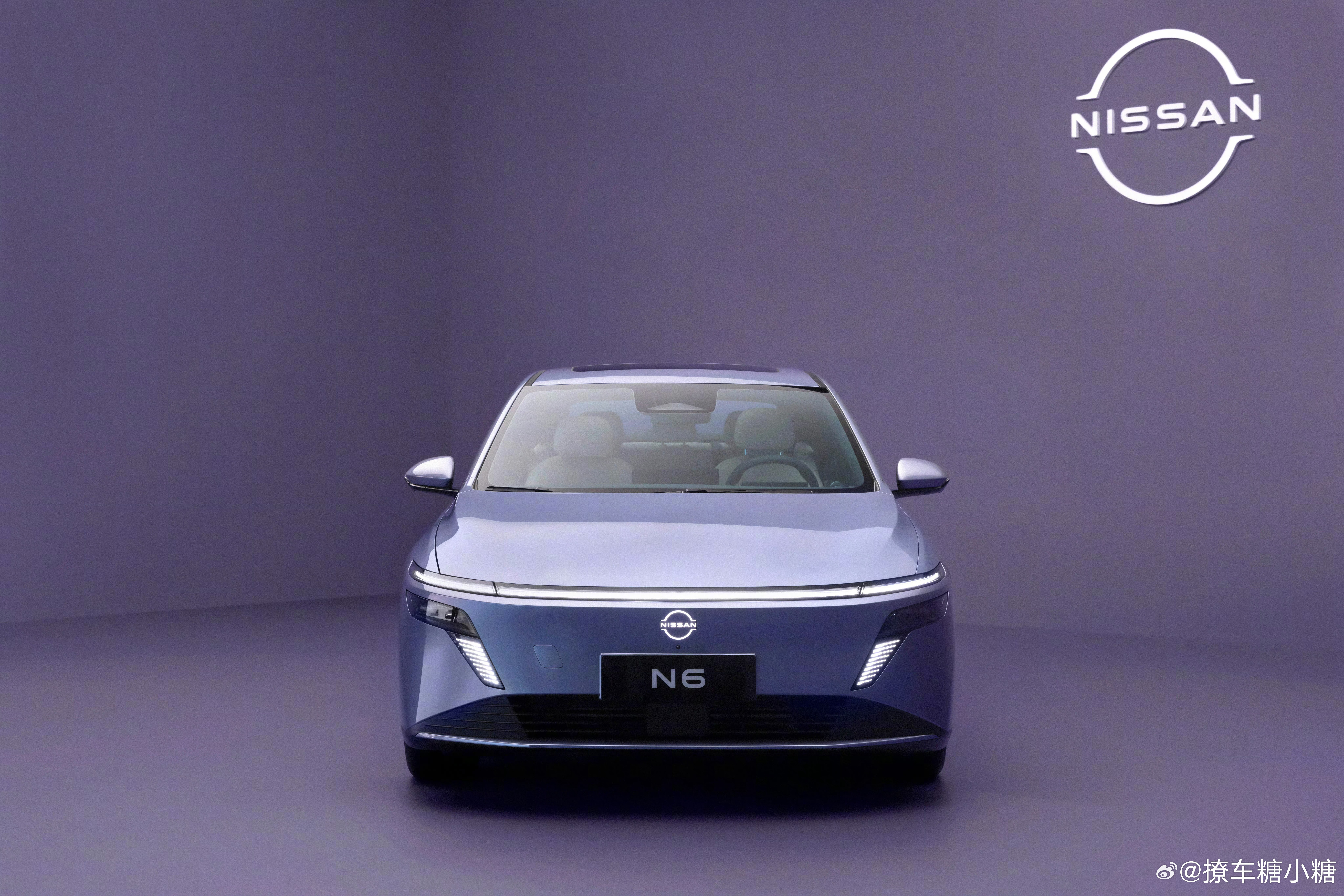 N6神颜一见倾心日产N6插混版N7大V聊车 N7的同胞兄弟插混版—N6来啦[笑c