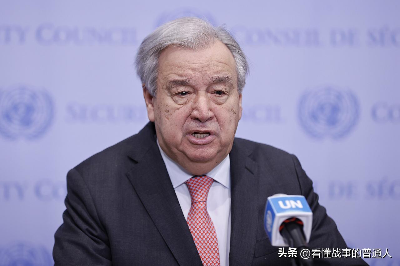 古特雷斯在镜头前直接点名：所有发达国家，去学学中国！他说这话的底气来自一个数字—