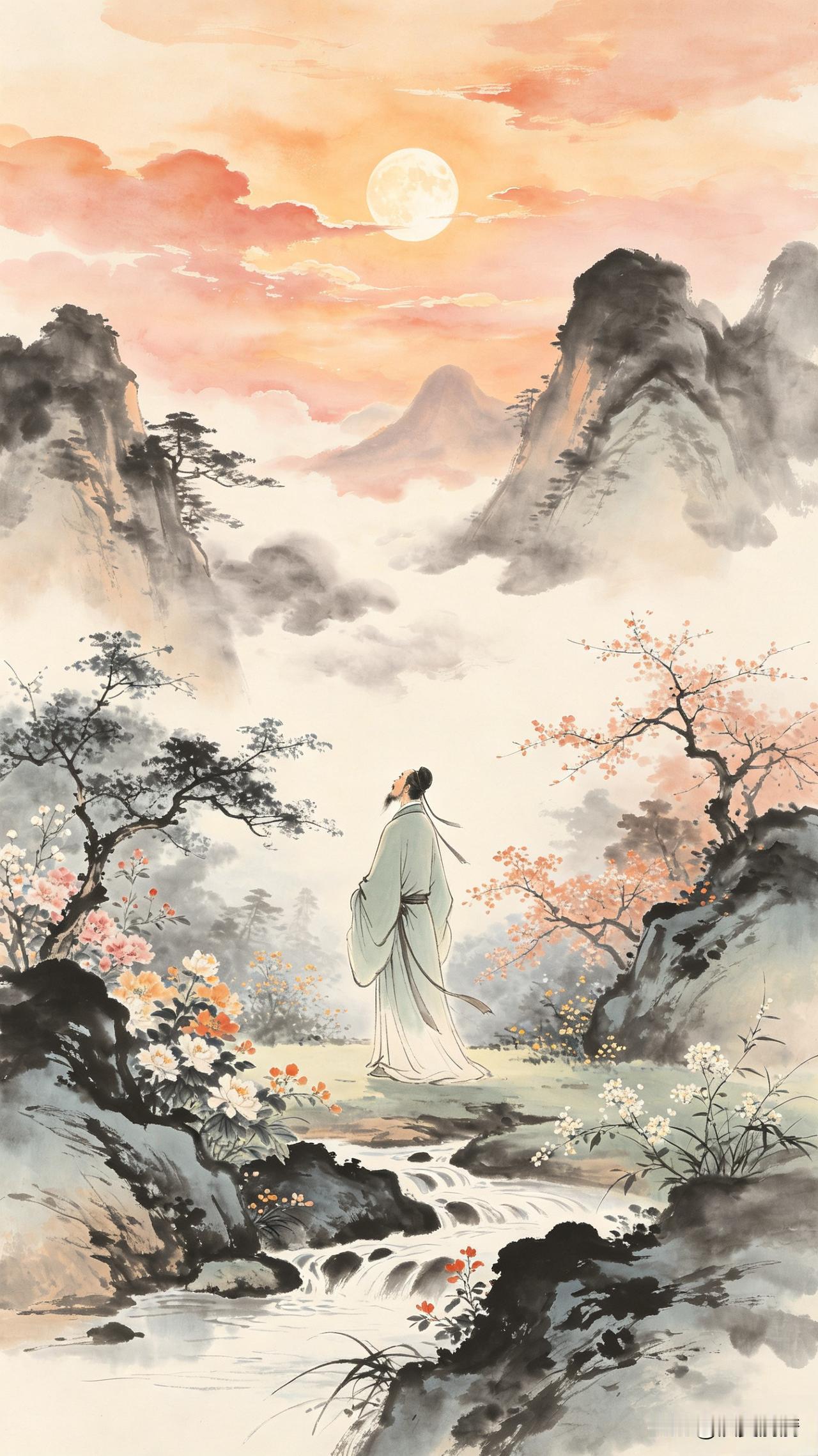 《内外兼修，人生自有光华》

晨钟破晓雾，心灯照迷途。
精进如琢玉，光华日渐舒。