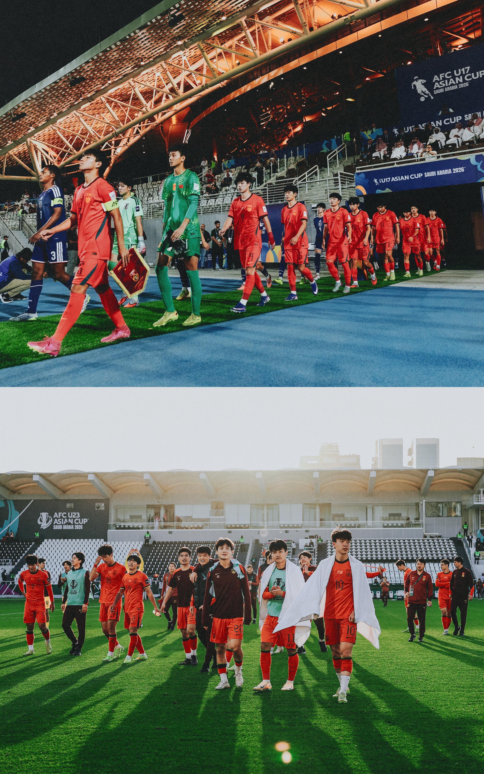 阔步，向着未来。🇨🇳U17国足获得亚洲杯亚军