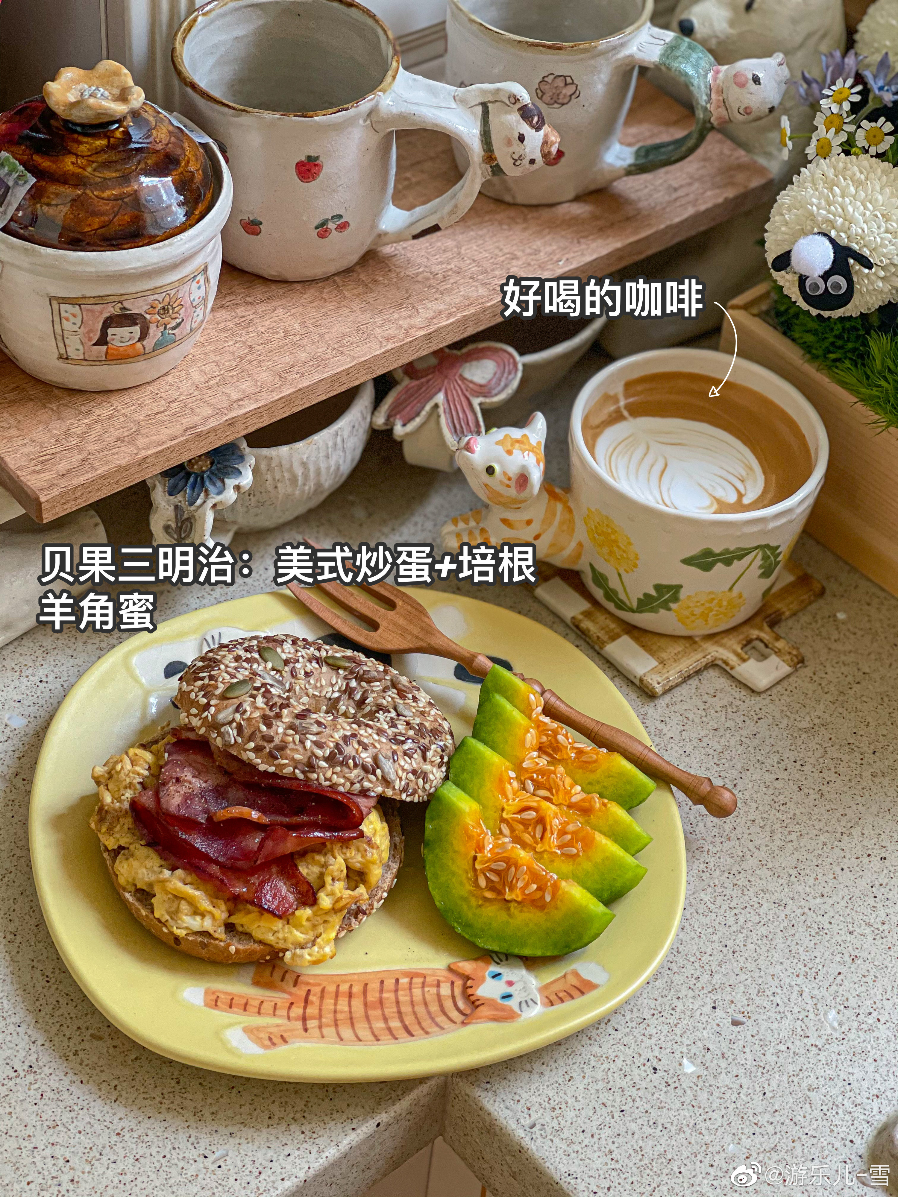 [微风][微风][微风]好热好热呀一起床，开空调+风扇，凉风循环起来太舒服啦！送