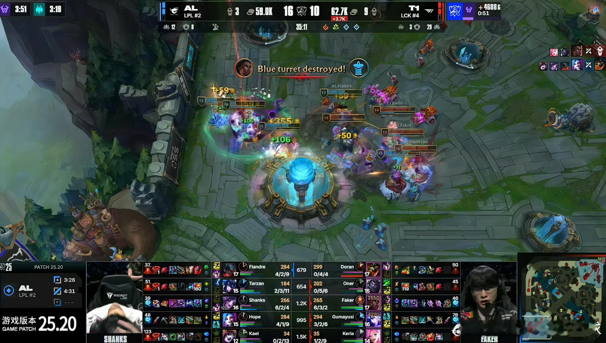 Hope有用？？？？？？？换个Leave应该赢了！！AL对战T1 ​​​