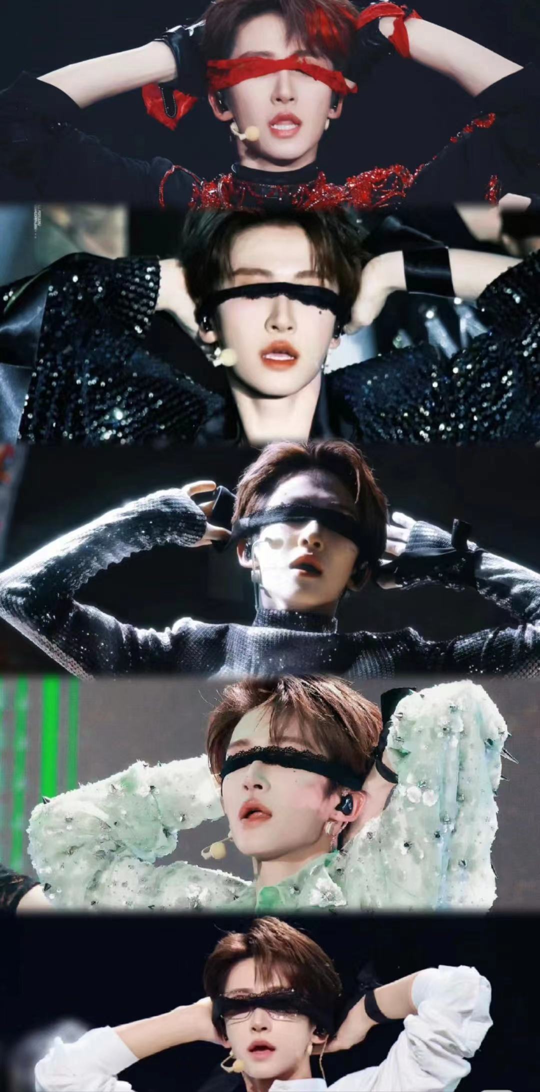 #刘宇丝带蒙眼杀#哇塞哇塞！！谁看了不得夸一句，这个小孩哥真的是太帅了！这个跳舞