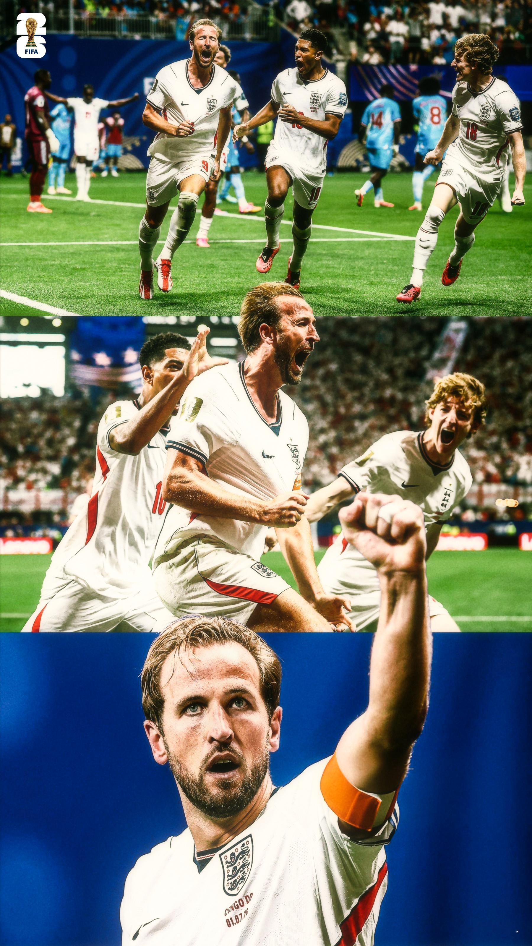 当英格兰需要一位超级英雄拯救征途时。🏴󠁧󠁢󠁥󠁮󠁧󠁿世界杯战神凯恩英