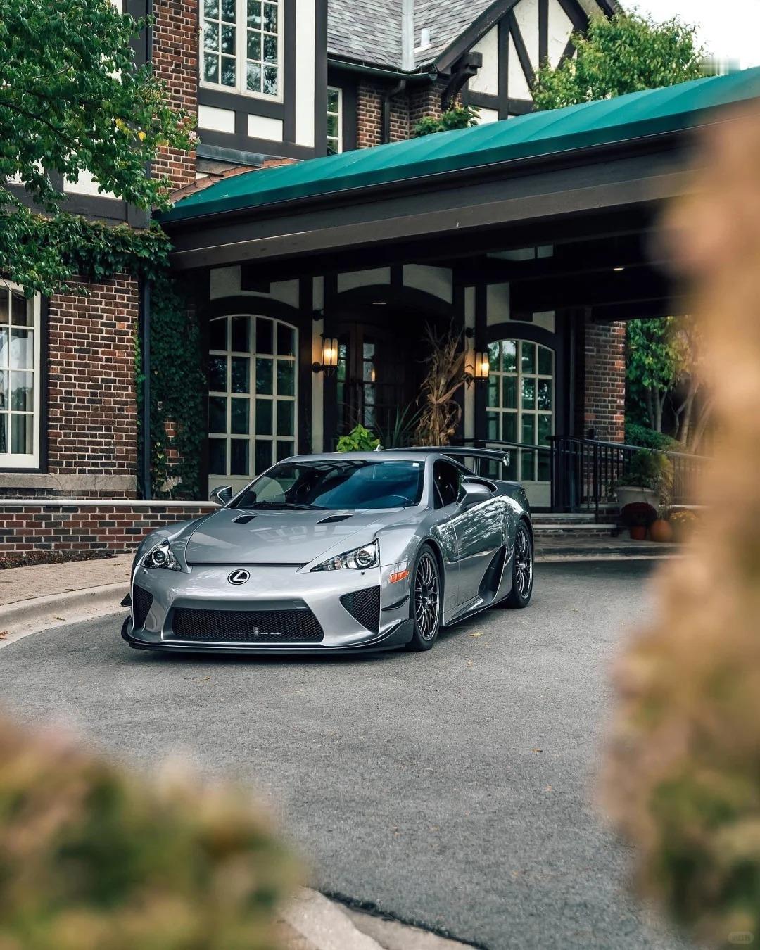 Lexus LFA，好看疯了，不愧是我的白月光绝美车片