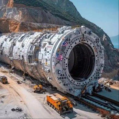 《中国的秘密机器！他们一天就能把山钻穿！》播放量：1.8万点赞量：280网页链接