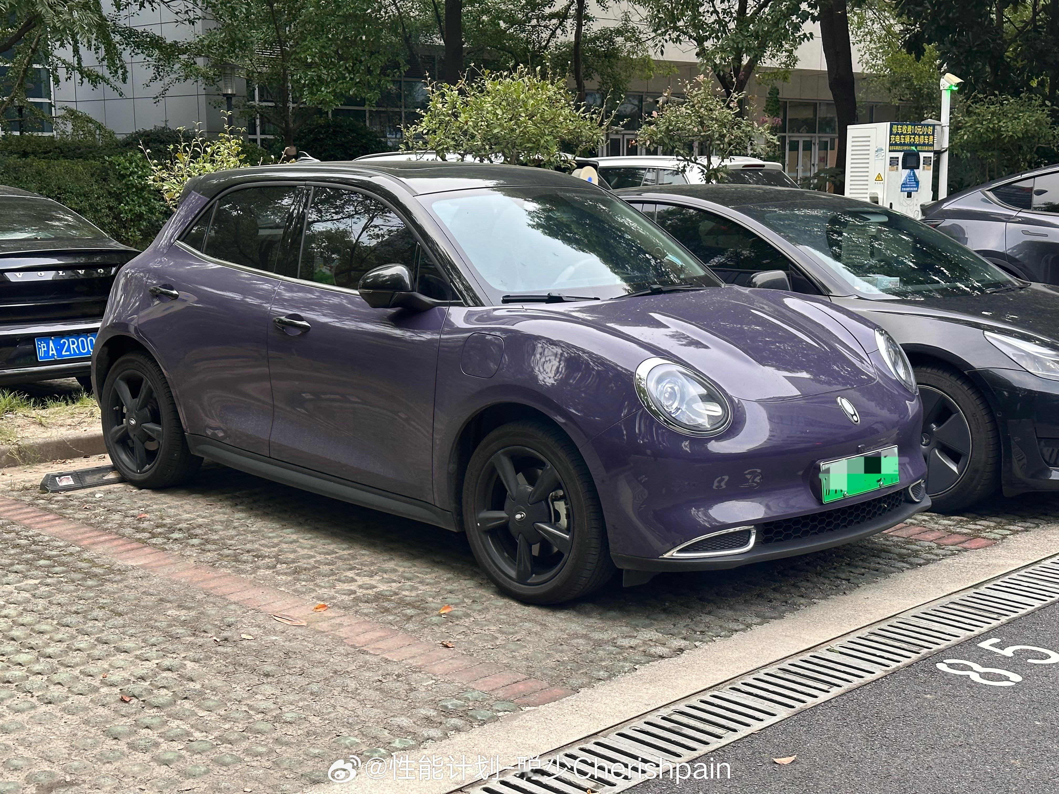 这欧拉也算是把保时捷911GT3 RS的Ultraviolet紫整明白了，小🐸
