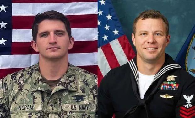 两个星期以前，两名美国海军水兵在索马里海岸执行任务时失踪。搜救行动目前正在进行。