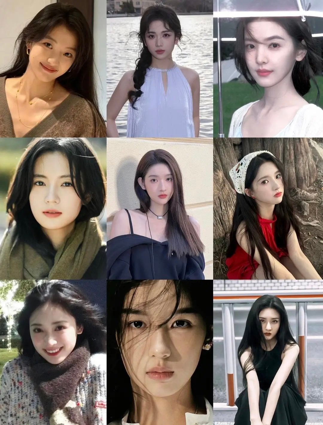 90 95小花里面是不是也有不少垮脸显年纪的 