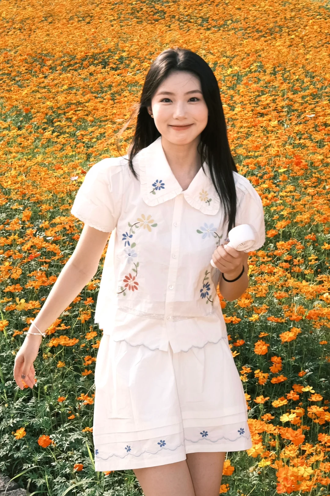 拍到花海咯！