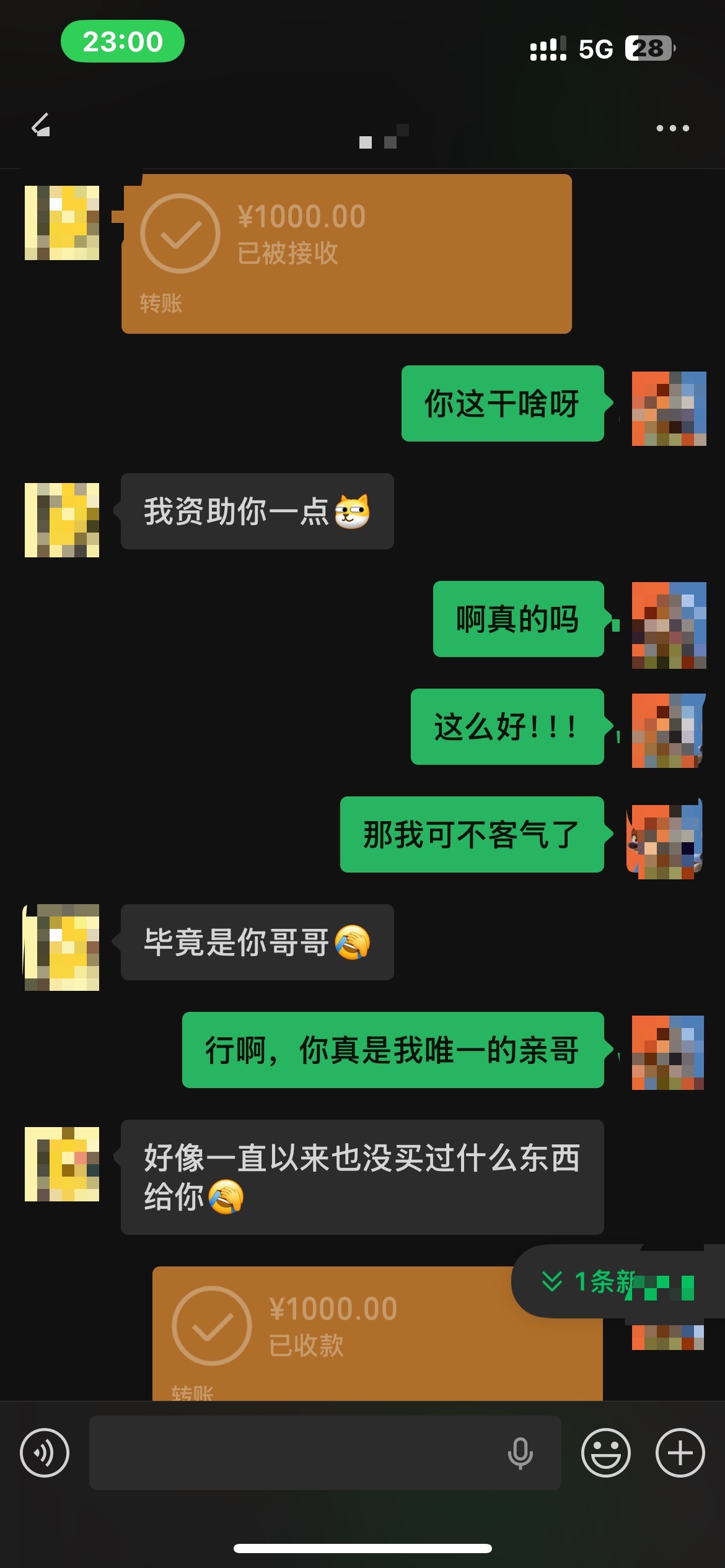 叼啊，我要去看演唱会，我老哥就给我资助了，可真是我唯一的亲哥 