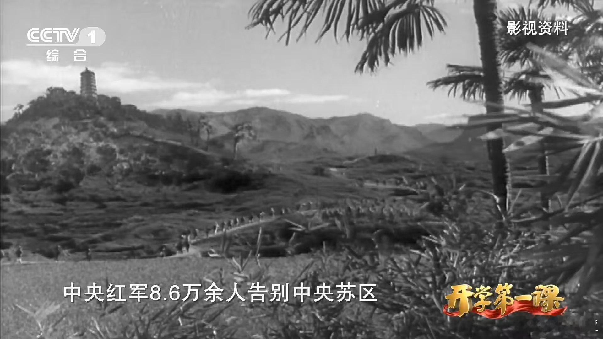 开学第一课这是一座没有墓碑的烈士陵园 湘江战役纪念林里，没有墓碑，只有红旗和石头