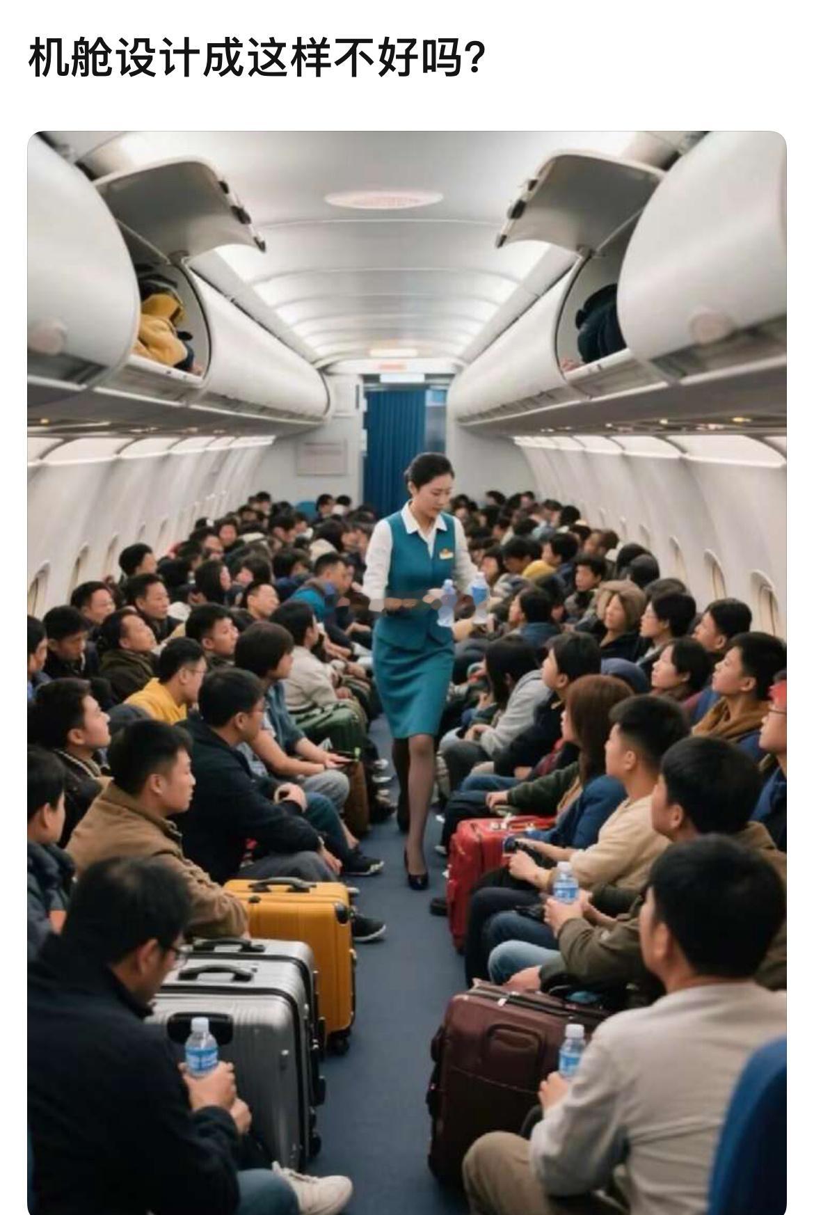 机舱为什么设计成这样 ​​​