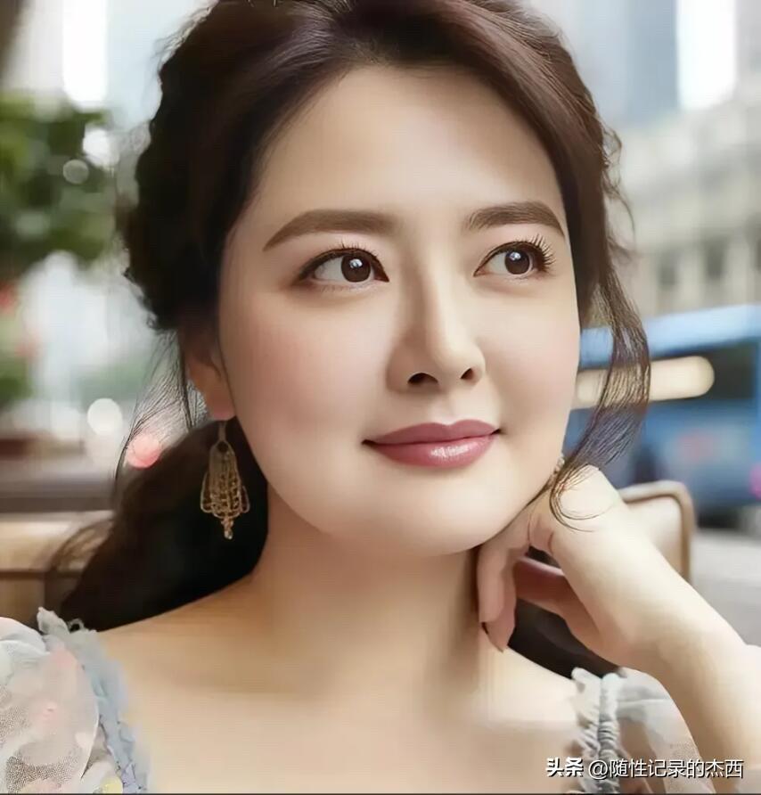 她长得实在是太漂亮了，估计这种大眼睛高鼻梁类型的美女，才是所有男人都想娶回家的一