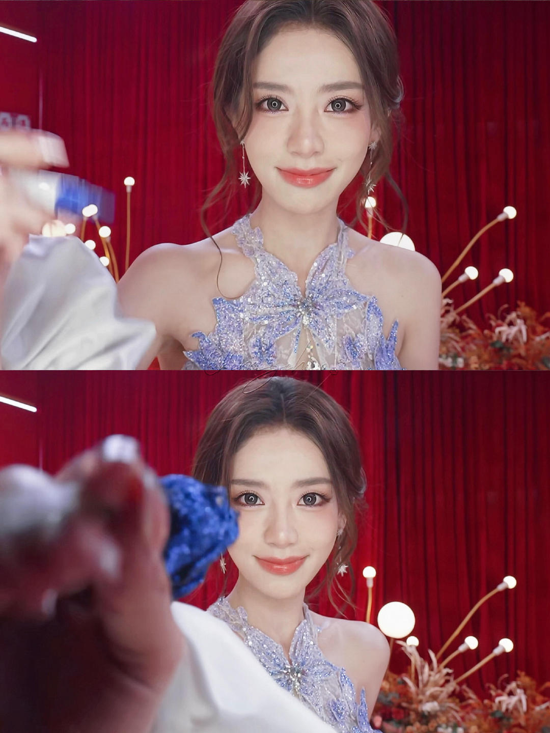 迅猛龙蓝色闪钻裙迅猛龙绝美镜头签 迅猛龙这几个镜头太美了吧[爱慕] ​ ​​​