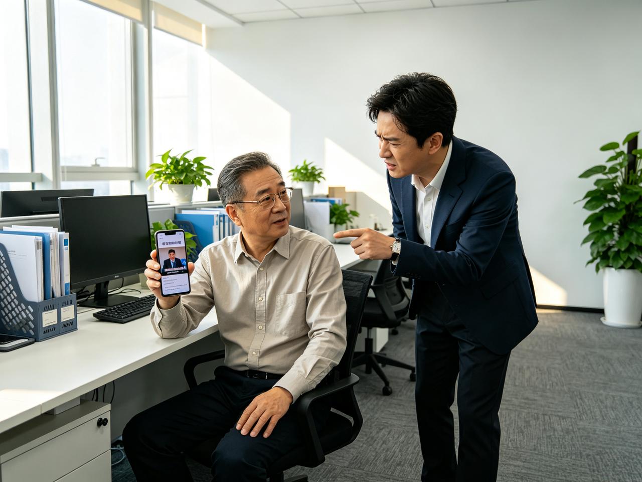 公司出了个新鲜事——行政部要求全员看安全培训视频，看完截图发群里，少一人罚五十。