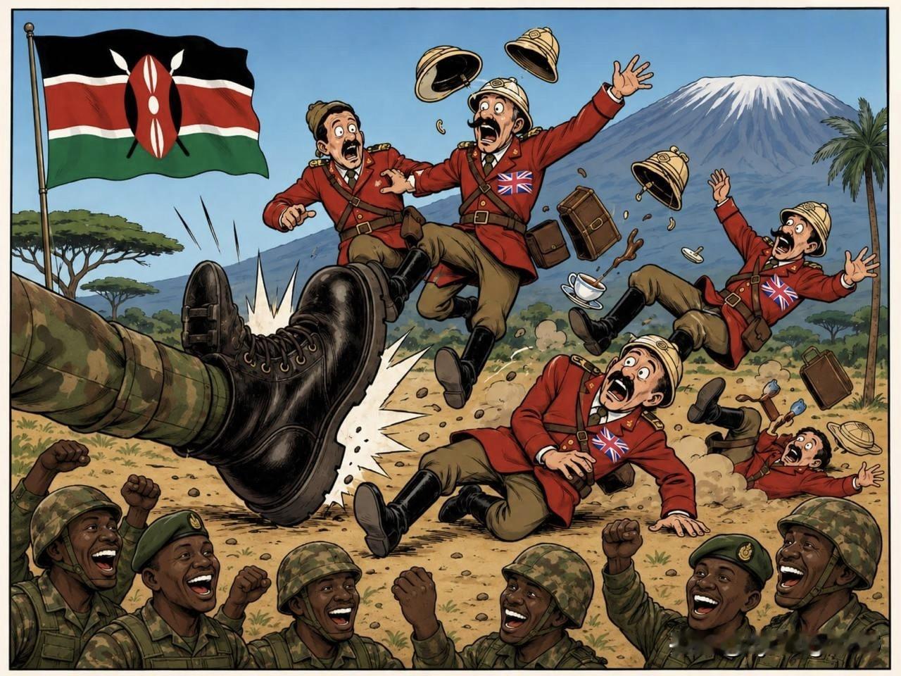 🇰🇪 肯尼亚叫停英军的“军事演练场”

据《卫报》报道，由于肯尼亚政府拒绝批