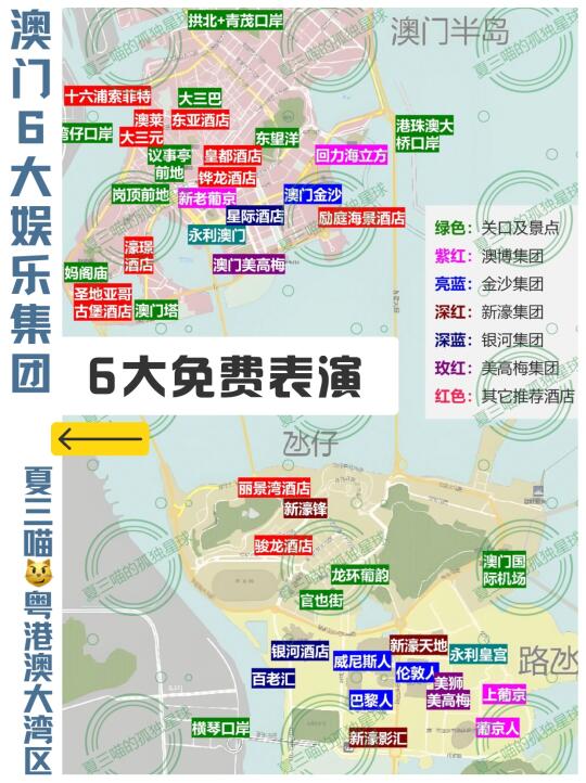 想轻松玩澳门？只需要搞明白6️⃣大娱乐集团！