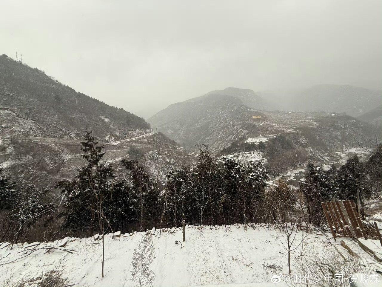 贺峻霖说真下雪了贺峻霖说真下雪了 