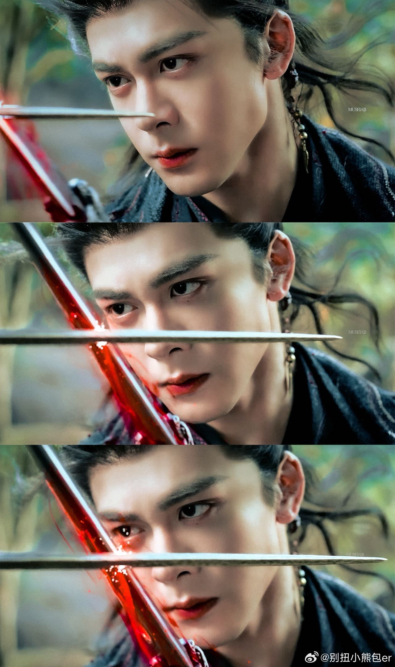 曾舜晞你们一开始不是这么说的曾舜晞说好的要出片呢 看似无身份牌般委屈，曾舜晞打戏