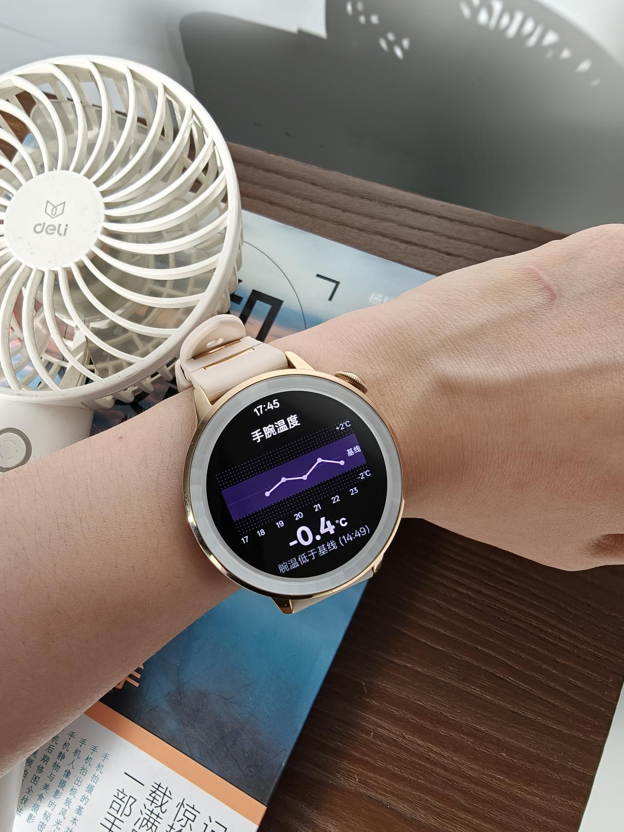 OPPO小手表终于有手腕温度啦～
OPPO你是真的懂女生的！
新出的OPPO W