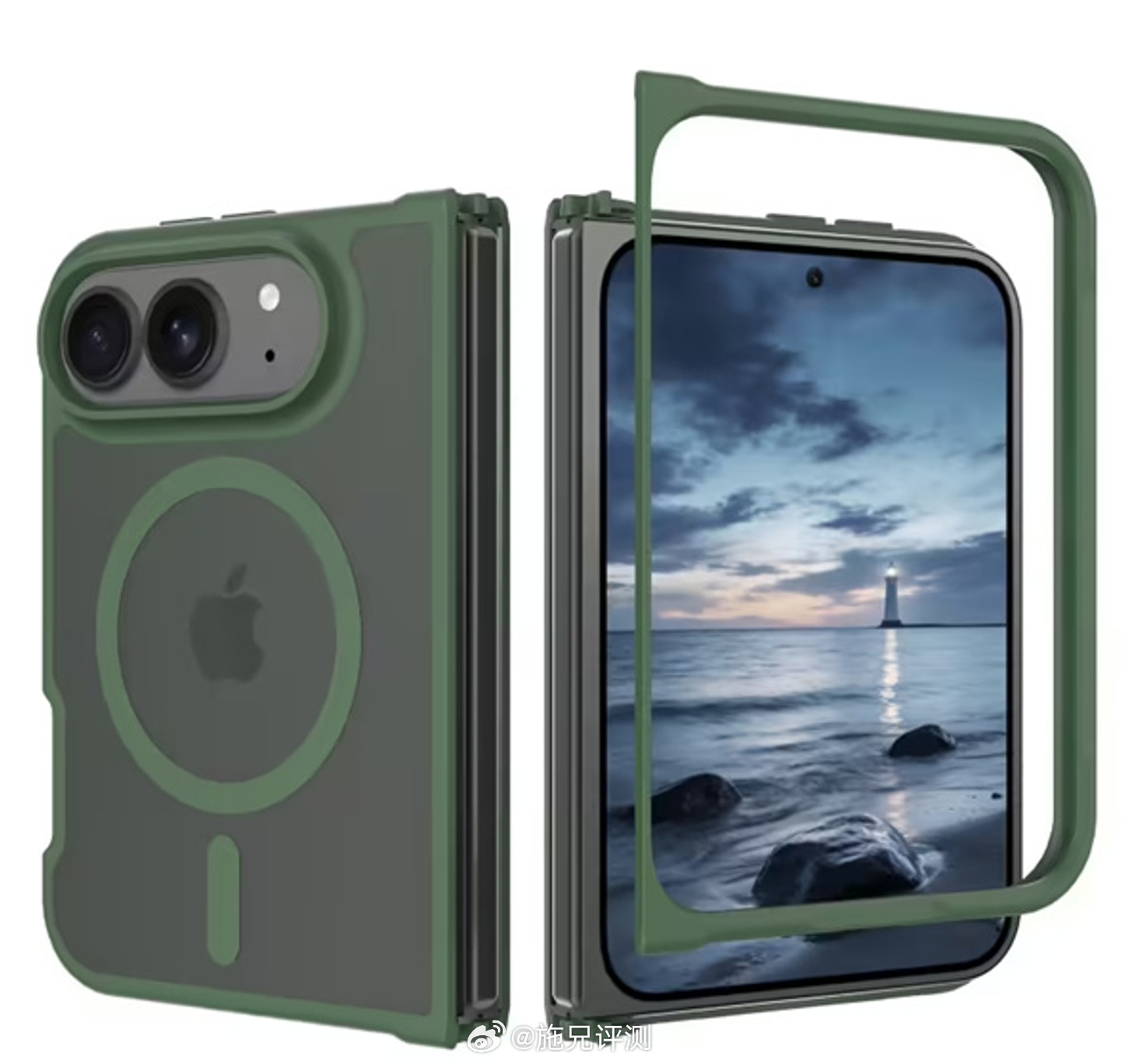 折叠屏iPhone外观实锤了苹果阔折叠来了，虽然不好看，但是你们肯定会买的。 