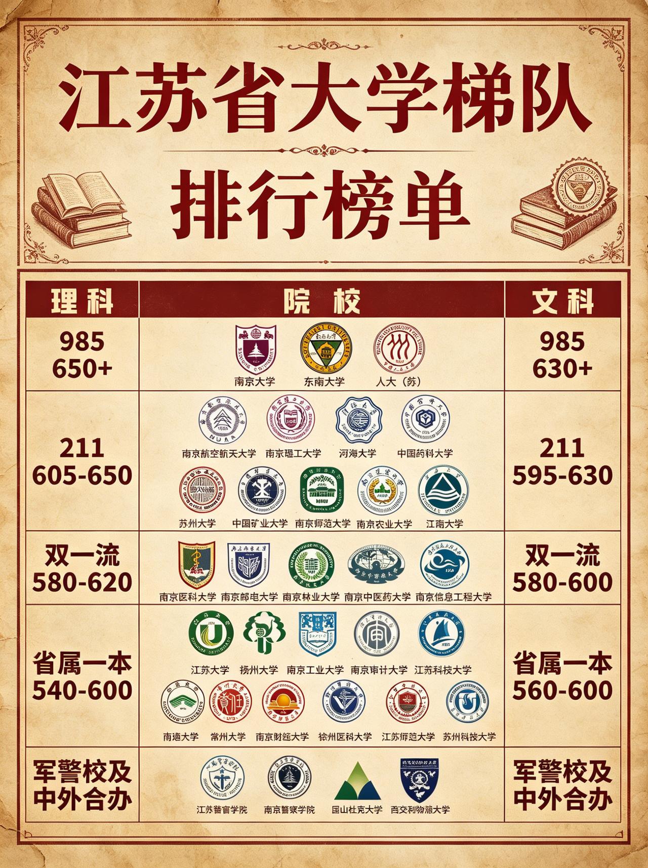 江苏的宝子们以及关注高校的小伙伴看过来！江苏省内大学实力大 “battle”，最
