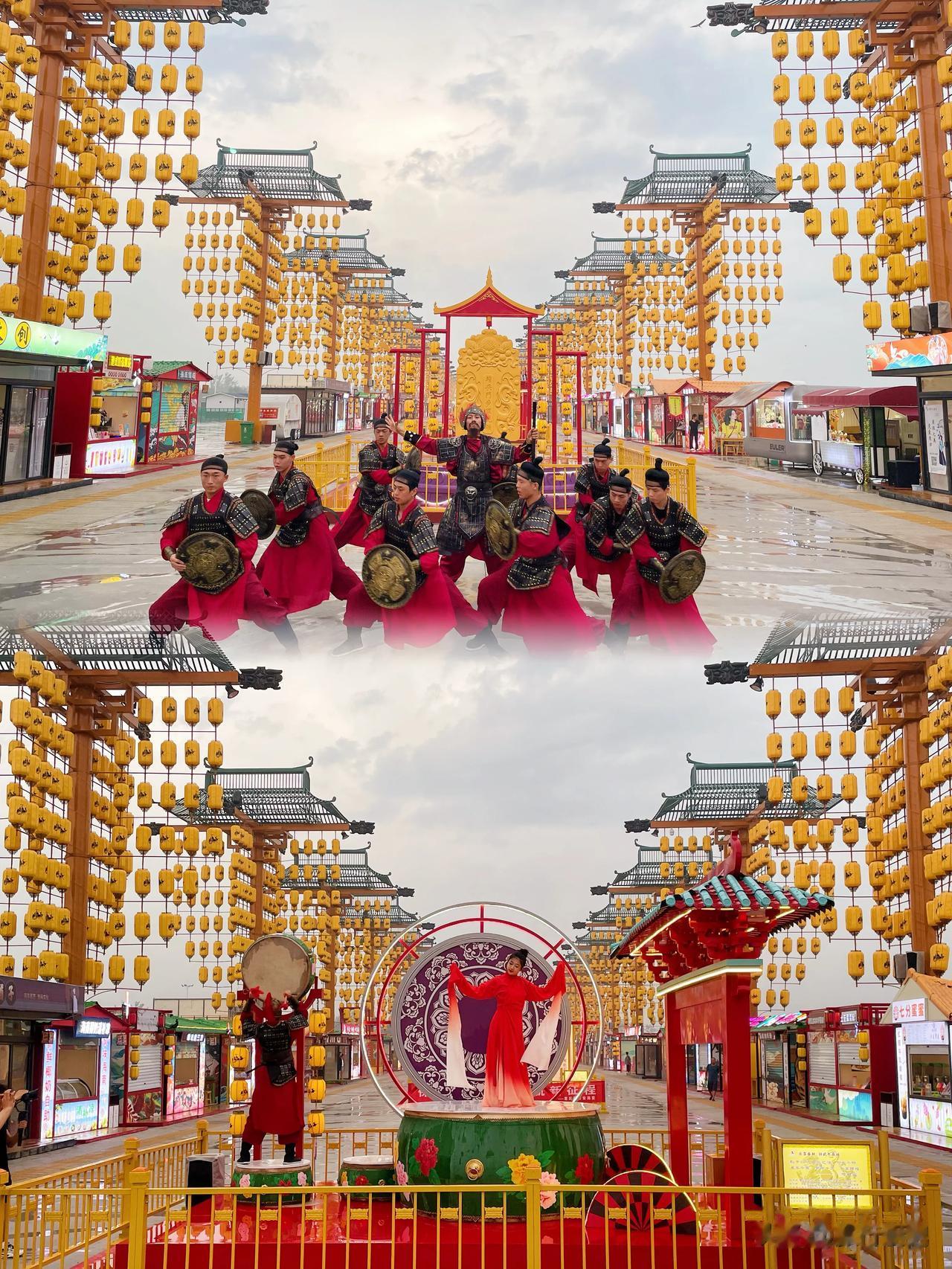 滨州孙武不夜城的夜色亮了！位于山东省滨州市惠民县的孙武不夜城，其定位是全国首个“