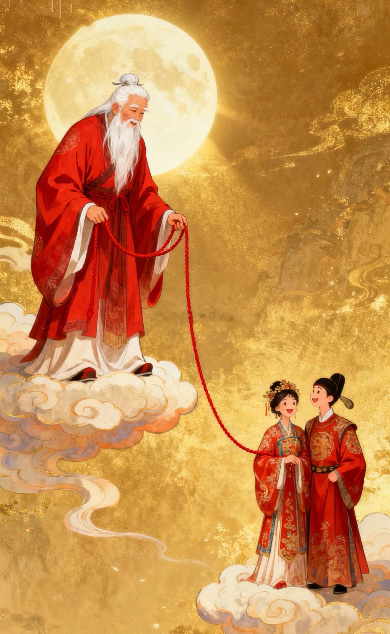 月老来帮你牵线，人缘贵人桃花悄悄至
