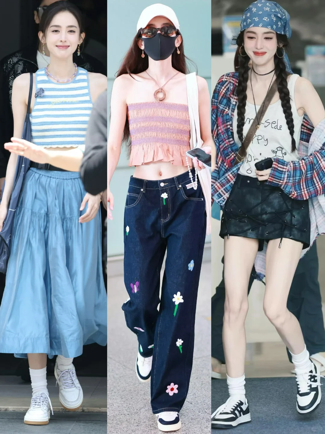 天生大明星😍娜扎这个夏天的私服太强了‼️