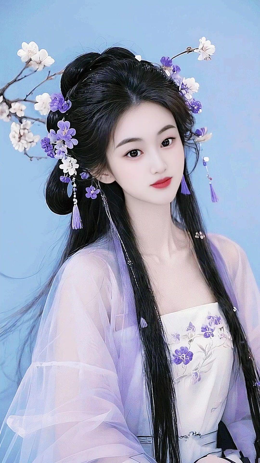 清纯甜美 国风古韵 古风汉服美如画 汉服小姐姐 汉服之美在华夏