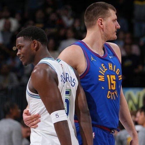 今年季后赛还请联盟暗箱操作一下安排森林狼vs掘金这比赛我看70场都不腻nba