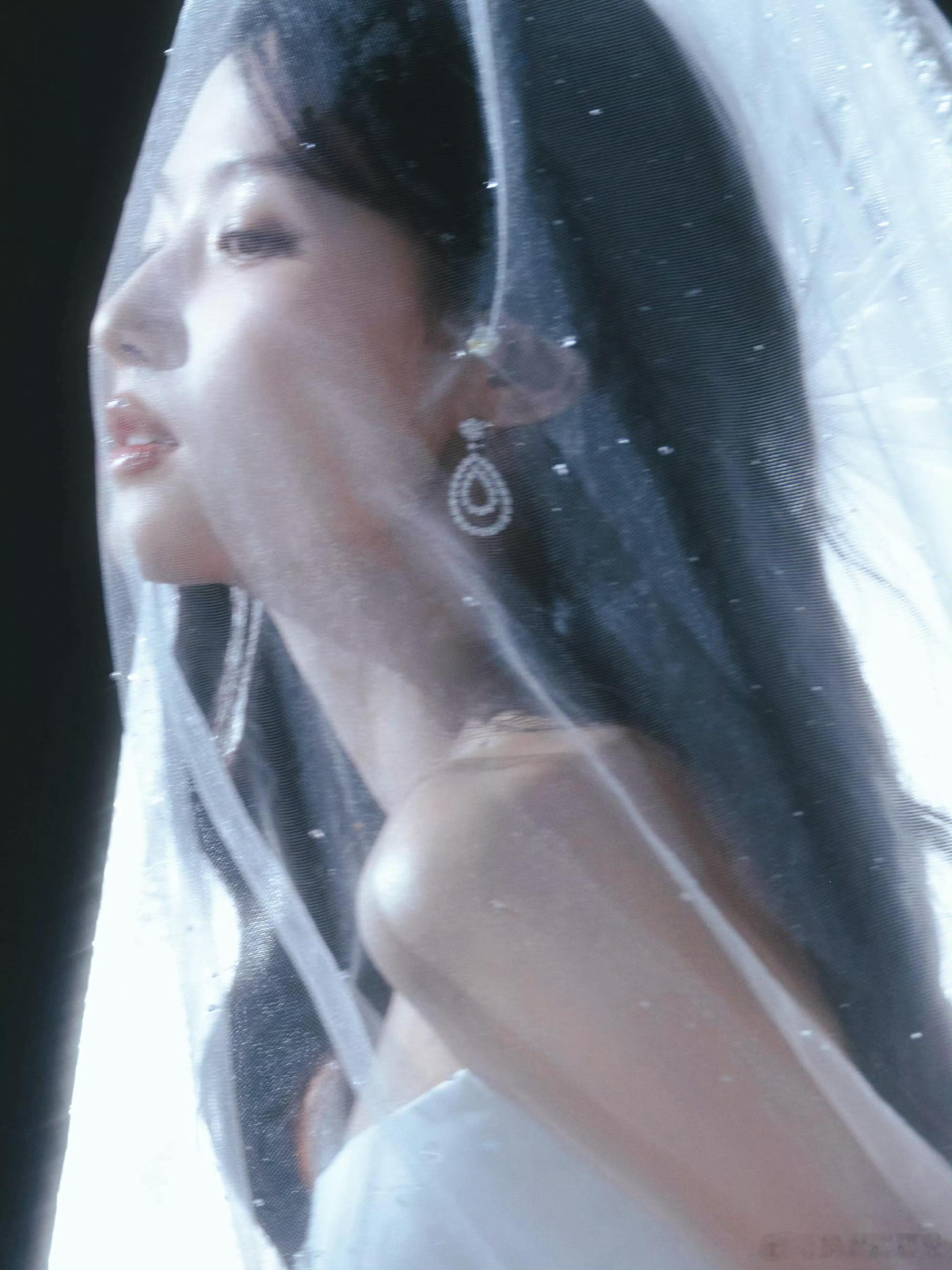 卢昱晓 妻子的美貌花粉的荣耀 卢昱晓这波美貌杀疯了！纱幔曳地衬温婉气质，银绣水钻