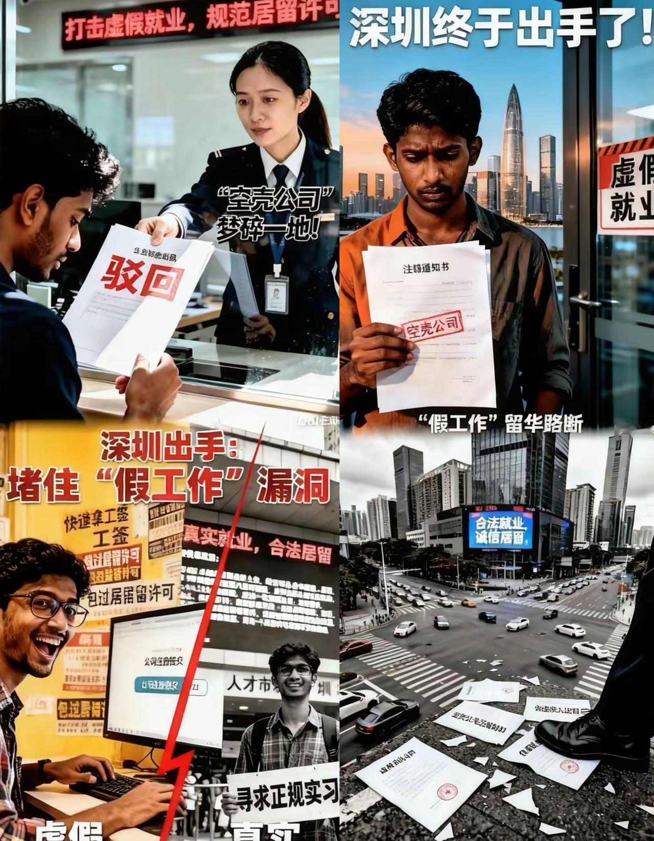 看到移民局突击检查留学生挂靠的空壳公司，
突然发现了一个很大的问题，
那就是，无