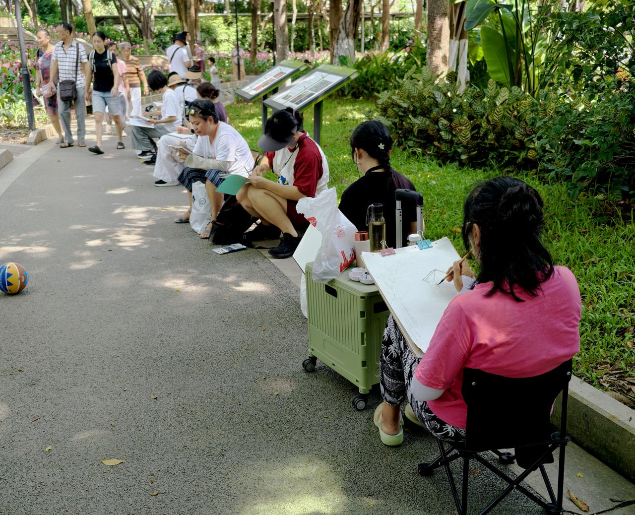 夏日生活打卡季炎炎夏日快乐写生