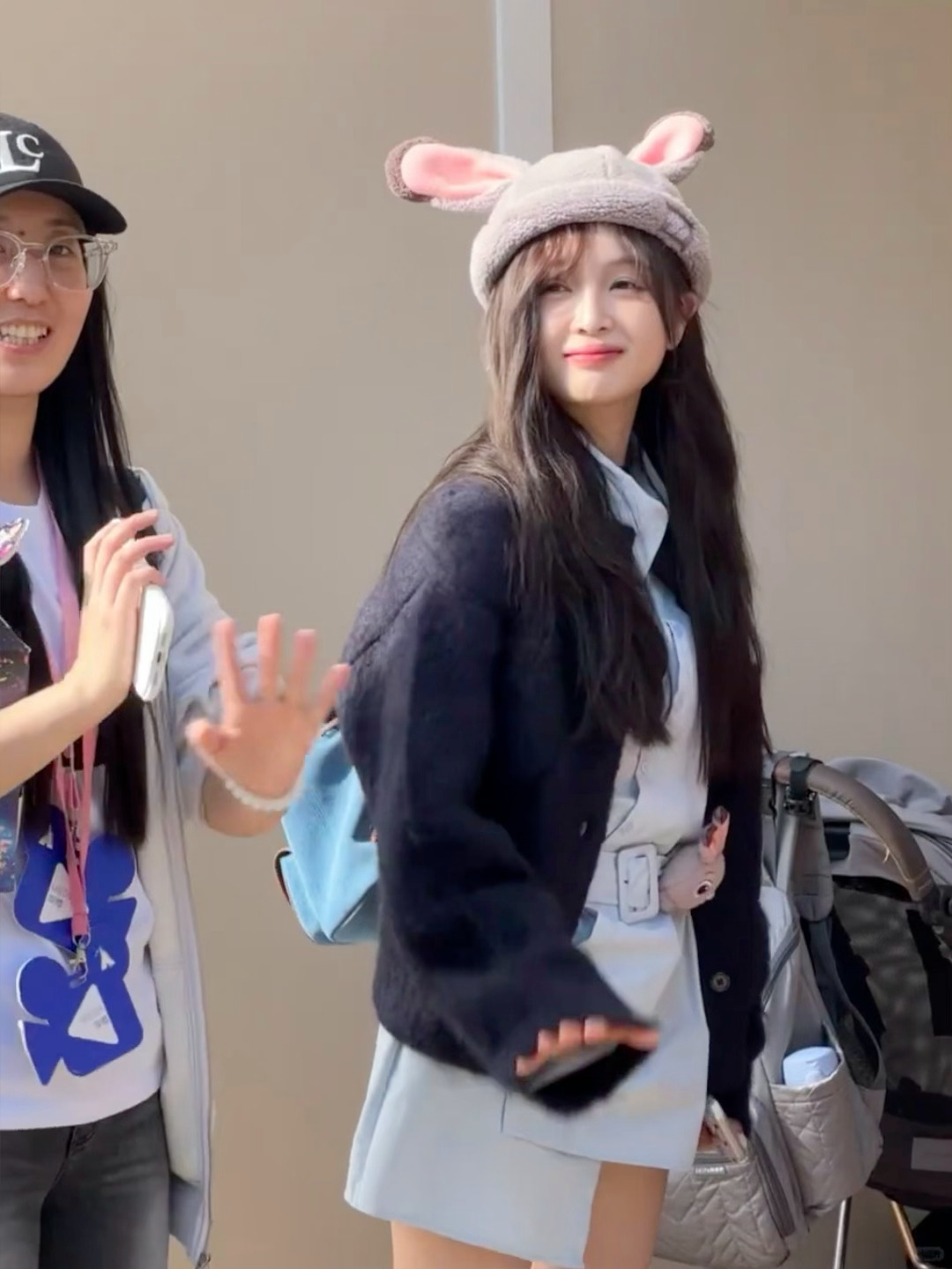 吴宣仪wxy吴宣仪有戏 今天的偶遇都好可爱好漂亮喔