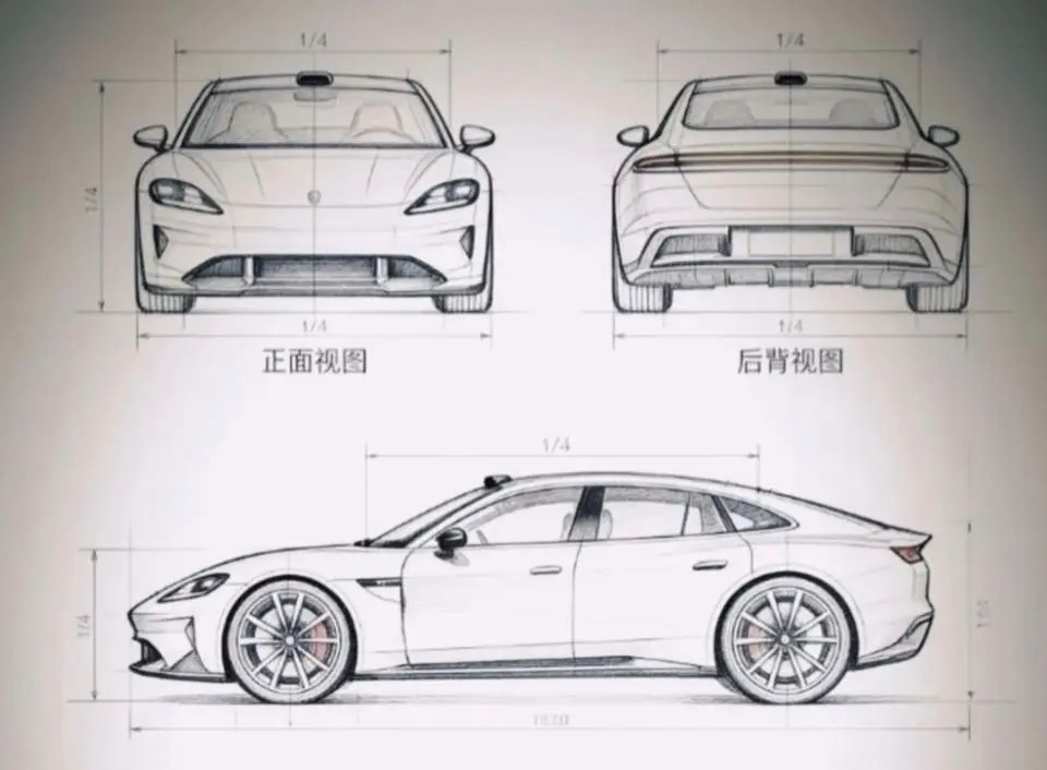 尚界Z7为了做低车身姿态还是做了不少权衡的只做纯电不出增程也是为了保高度和侧面线