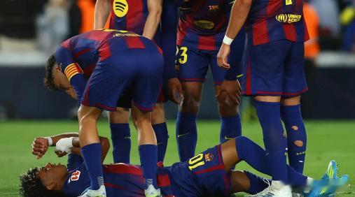 亚马尔或缺席世界杯西甲联赛焦点战，巴萨在主场1-0击败塞尔塔。比赛中，18岁的亚