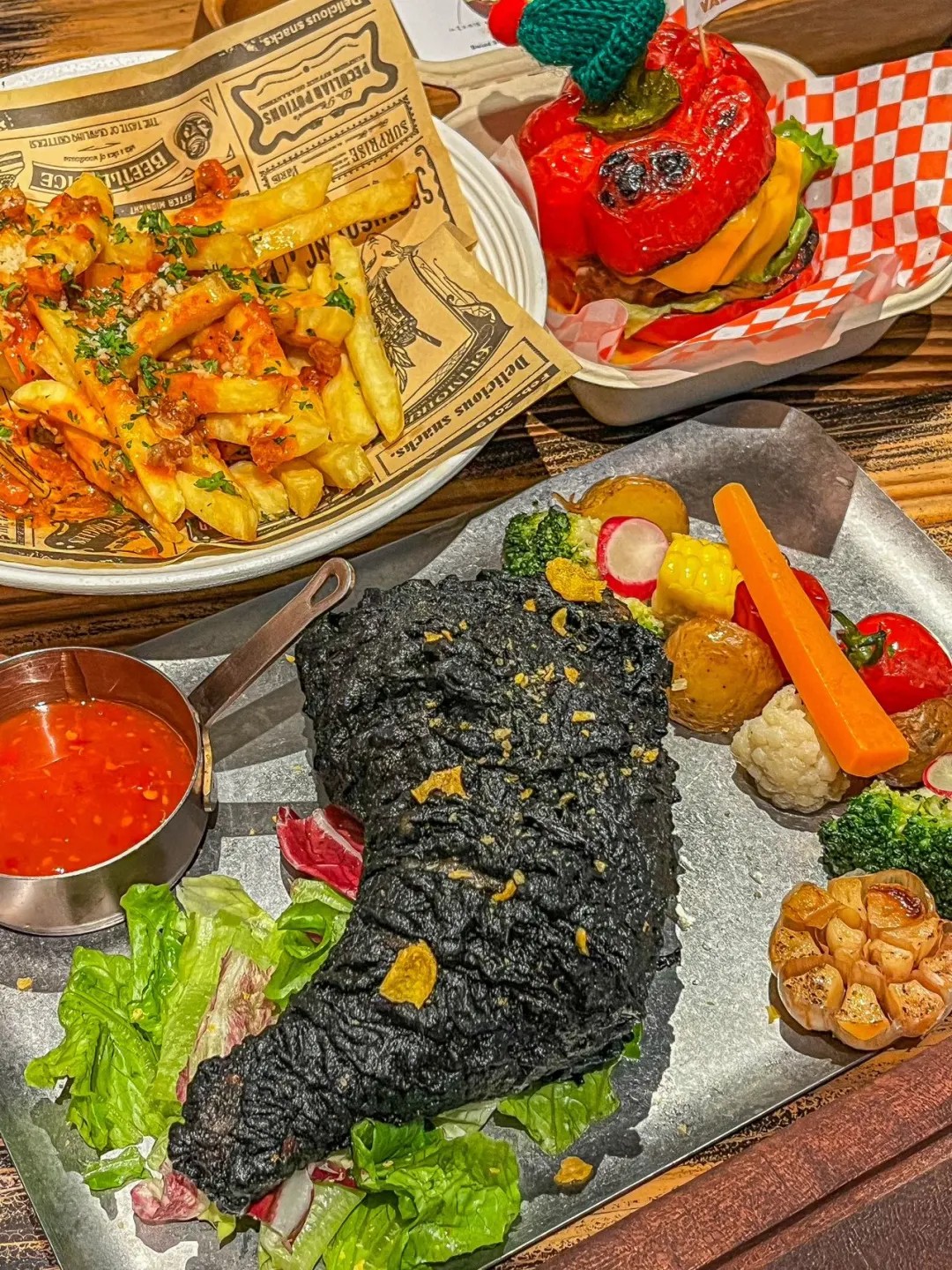 在歌林公园，好有氛围感的西餐厅🍴
