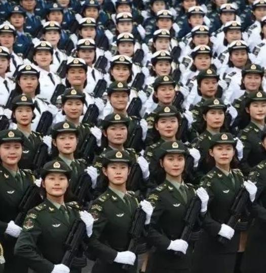 为啥不大规模招募女兵？精准答案只有一个，就是即便90%男人死光了，即便留下10%