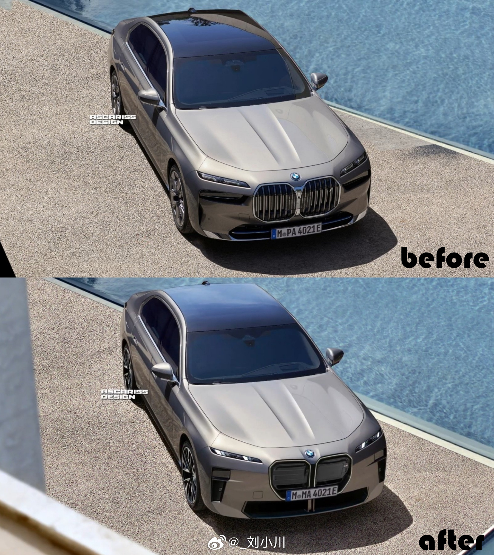 中期改款宝马7系中期改款奔驰S级 宝马7系和奔驰S级都要进行中期改款了，下面的新