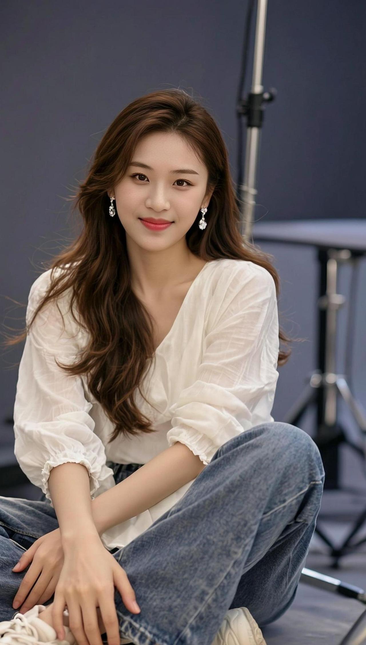 光影在裙摆间跳跃，仿佛时间也放慢了脚步。这一刻的温柔，是写给春天的情书。每一帧都