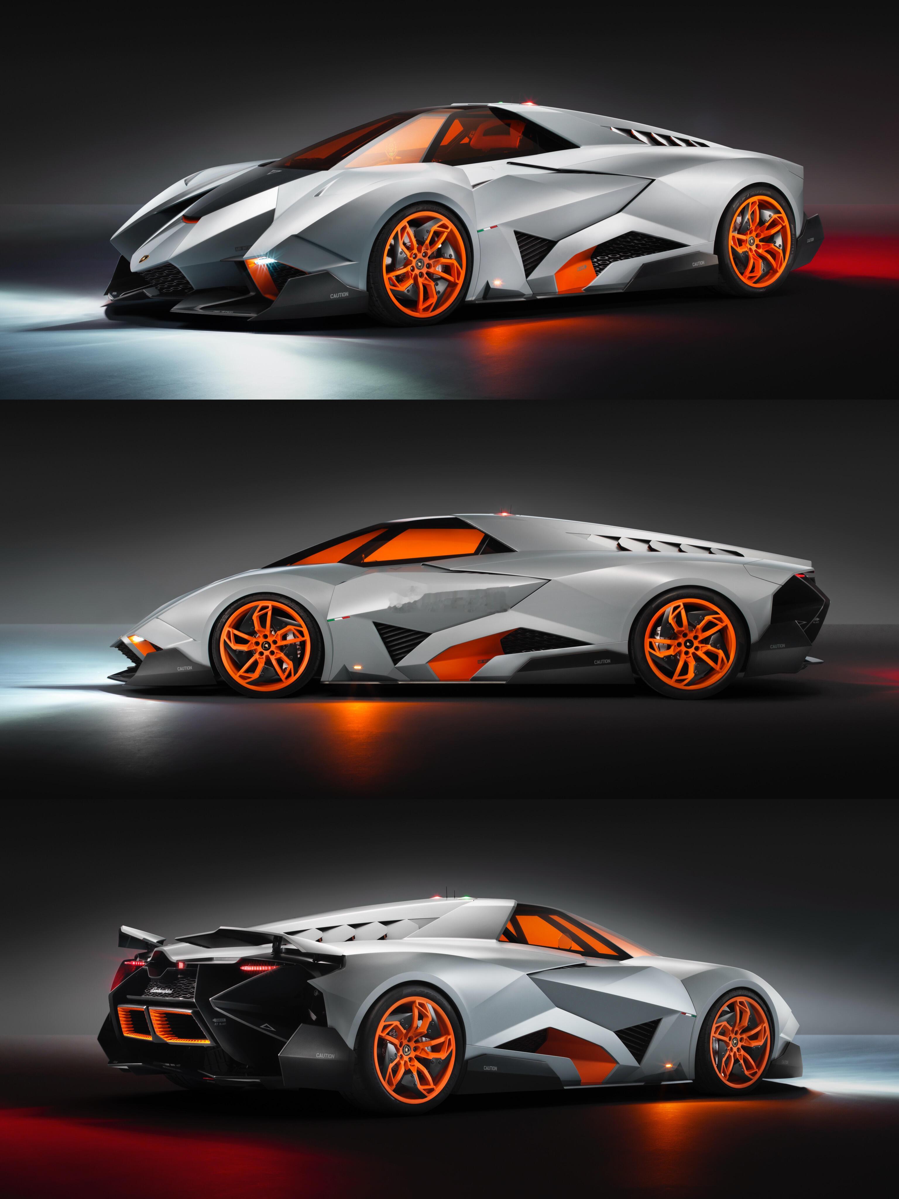 几款驾驶舱位于正中间的超级跑车。超级跑车