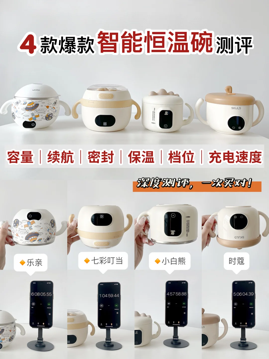 双十一决赛圈！恒温碗实测！饭渣宝宝必看